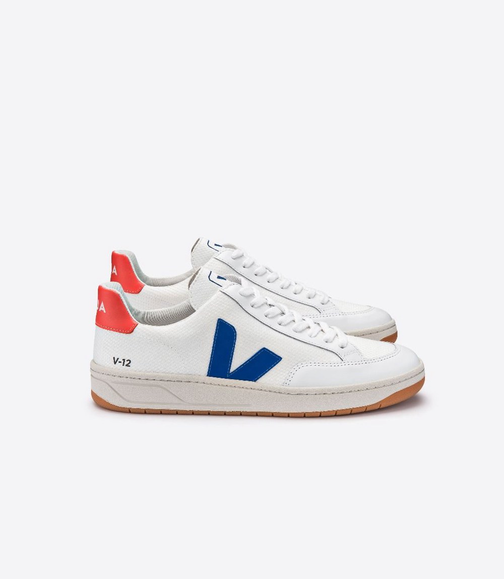 Veja Sneakers Womens - V-12 B-mesh - White - 4068OZABQ